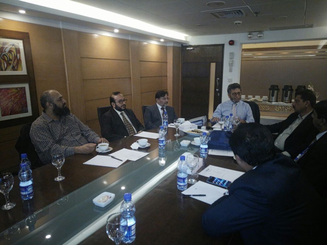 Dr. Muhammad Ali Taj at a medical conference — professional development